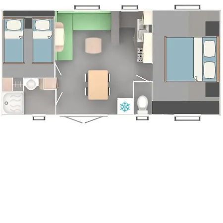3 Etoiles - Piscine - Eehhec Campingplatz Landry