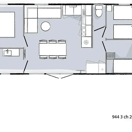 3 étoiles - Piscine - Eehhec Landry
